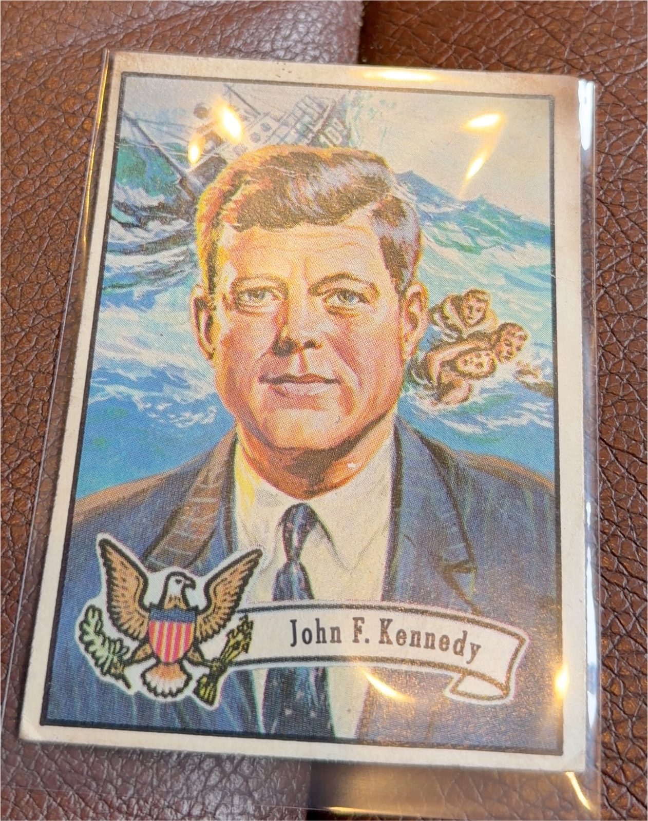 1964 Topps The Presidents #35 John F. Kennedy — front