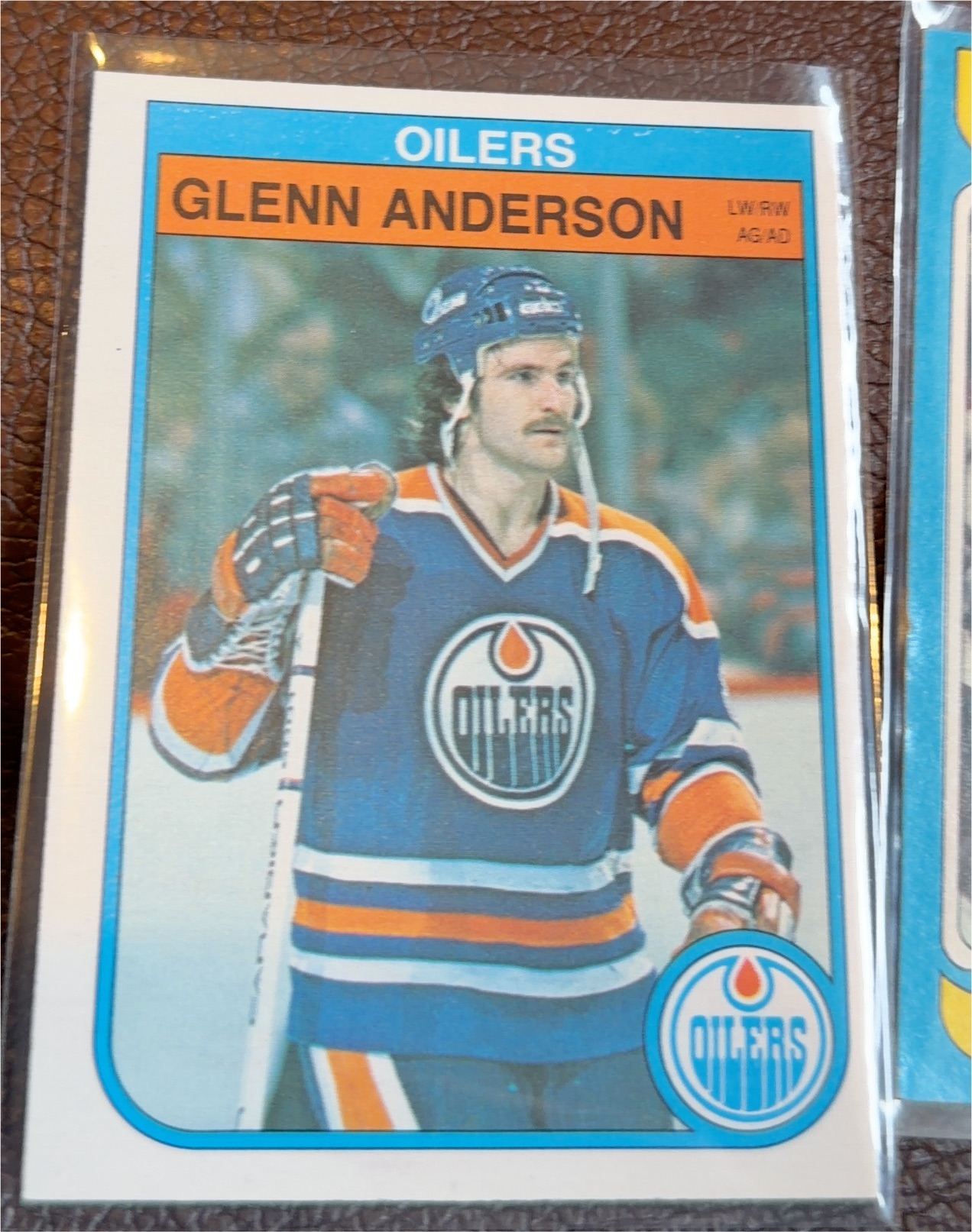 1981-82 O-Pee-Chee #175 Glenn Anderson — front