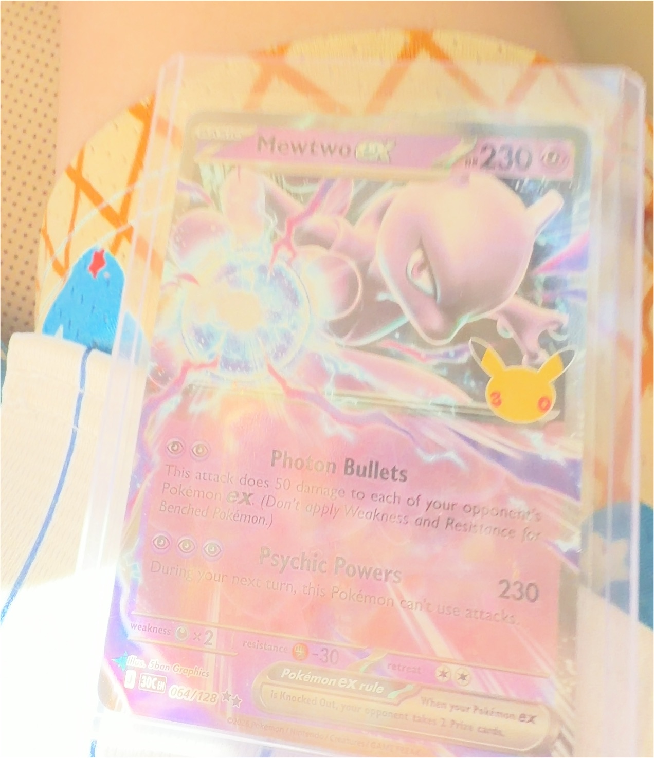 2025 Pokémon Destined Rivals #064 Mewtwo ex — front