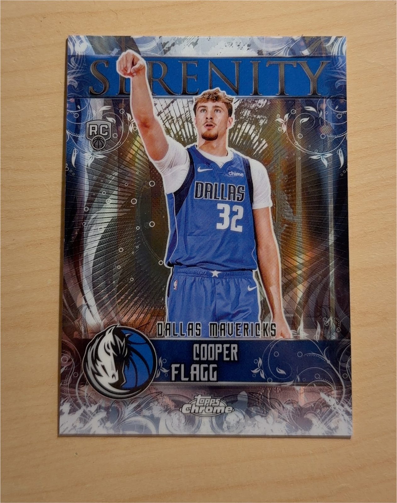 2025 Topps Chrome Basketball Cooper Flagg — front