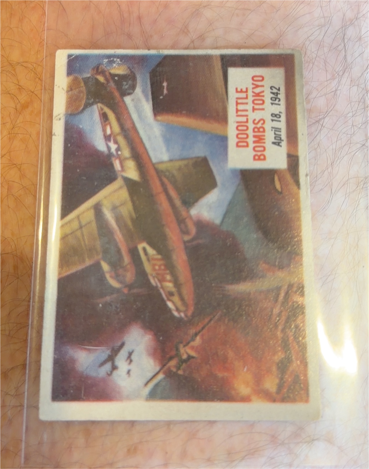 1942 Gum Inc. War Gum Doolittle Bombs Tokyo — front