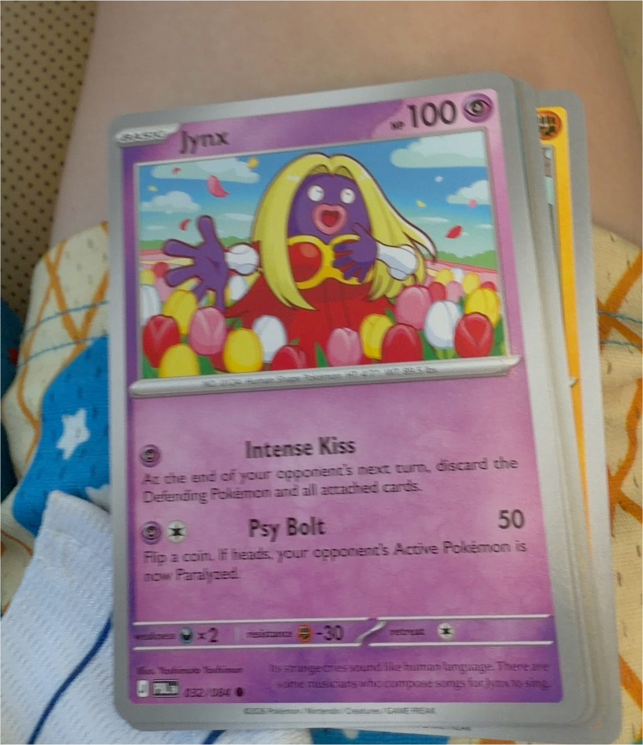 2003 Pokémon EX Ruby & Sapphire #45 Jynx — front