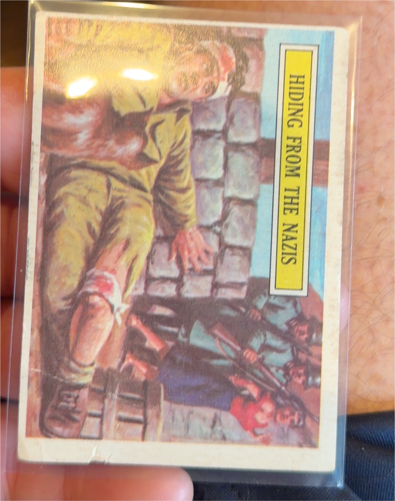 Hiding from the Nazis — front