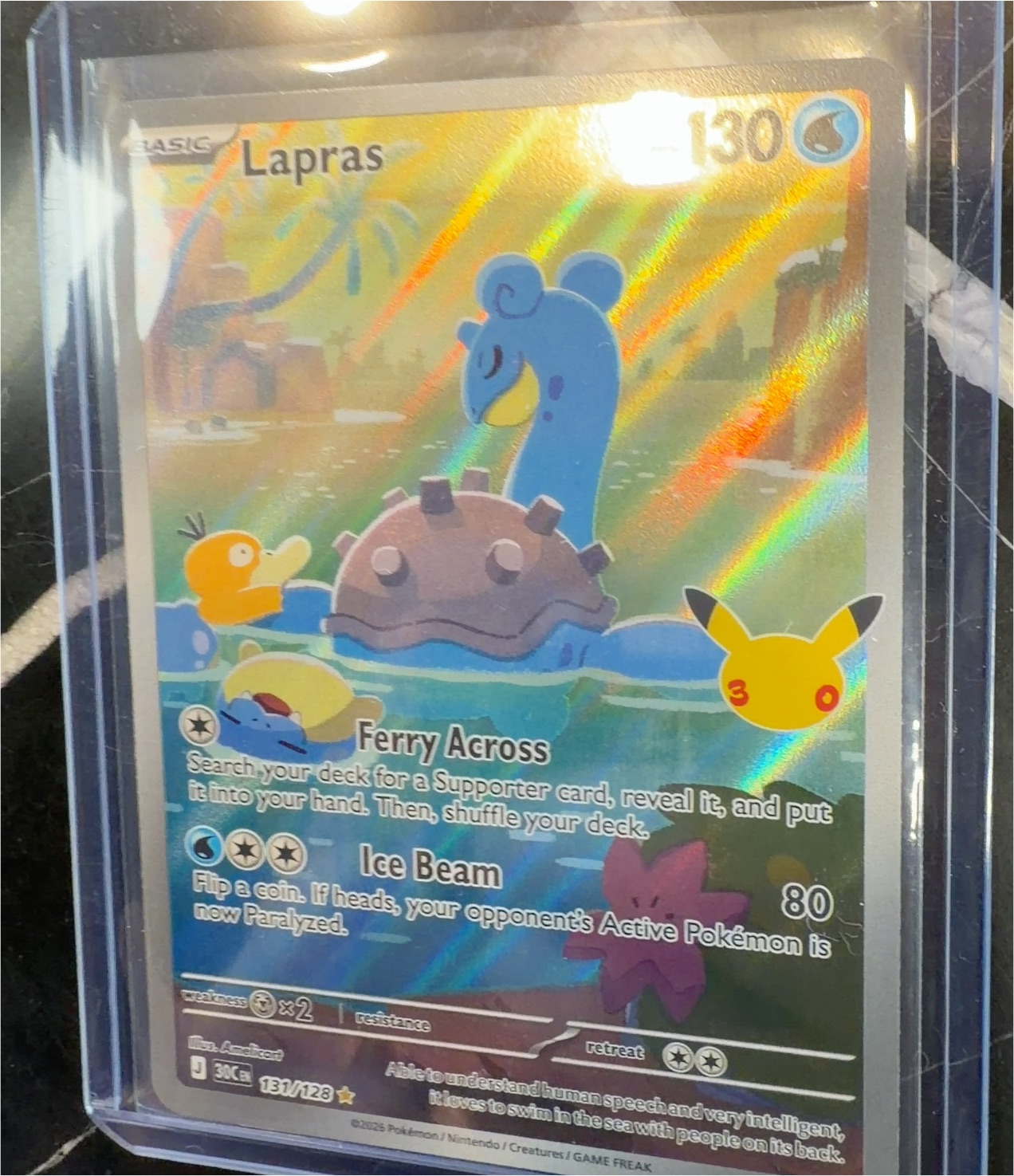 2026 Pokémon Mega Evolution—Perfect Order #131 Lapras — front