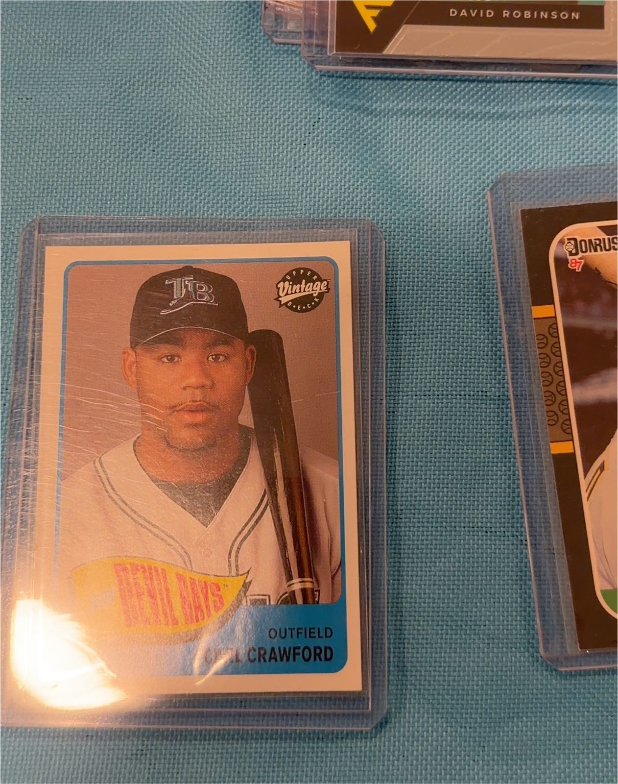 2002 Upper Deck Vintage #283 Carl Crawford — front