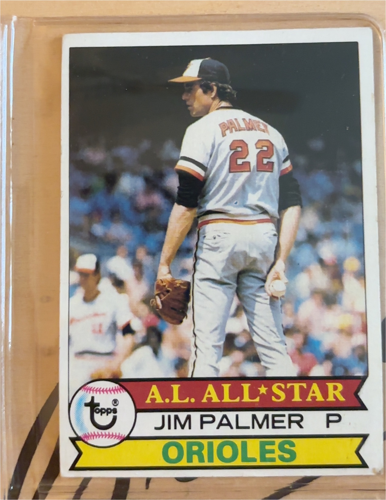 1976 Topps #341 Jim Palmer A.L. All-Star — front