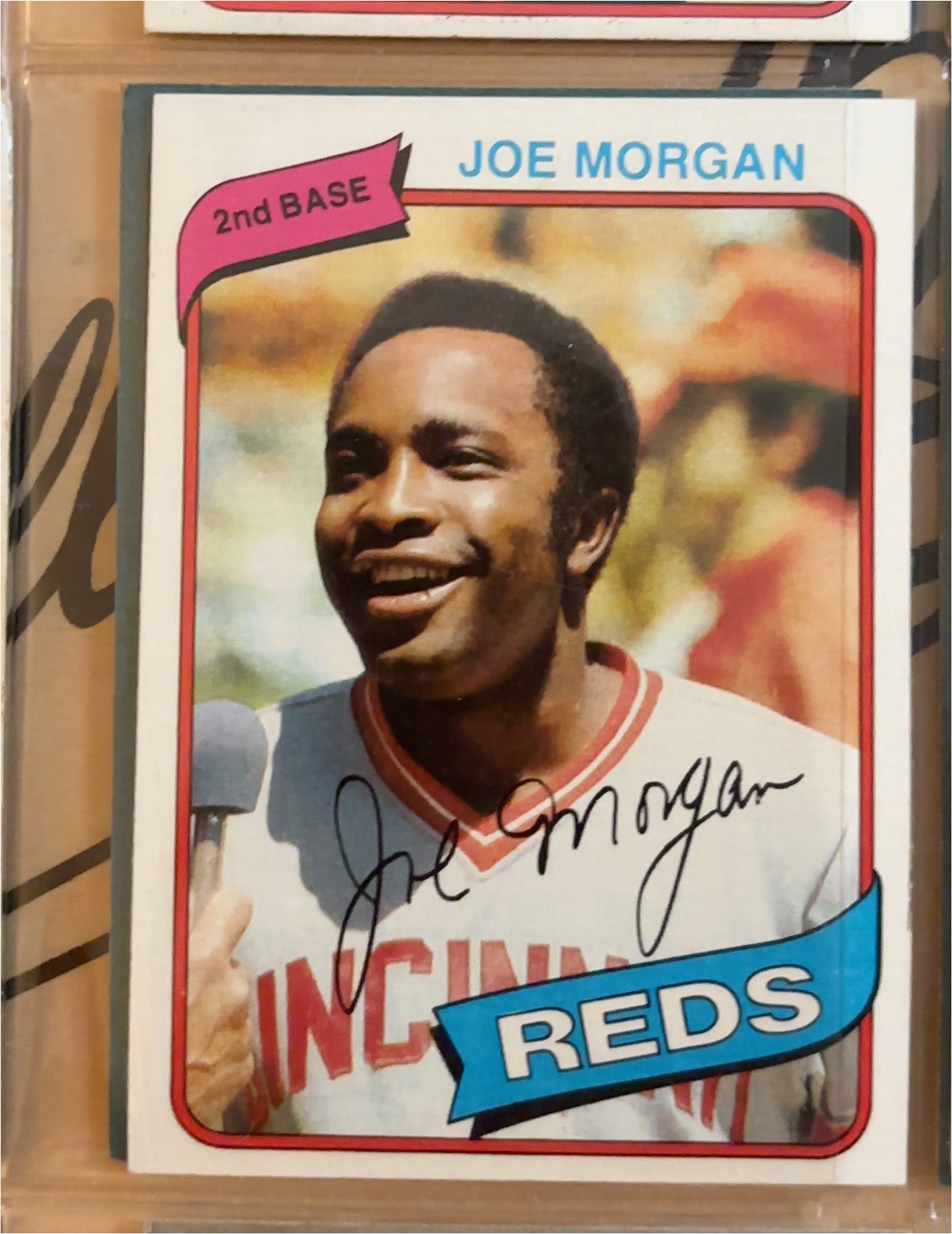 1975 Topps Super Joe Morgan — front