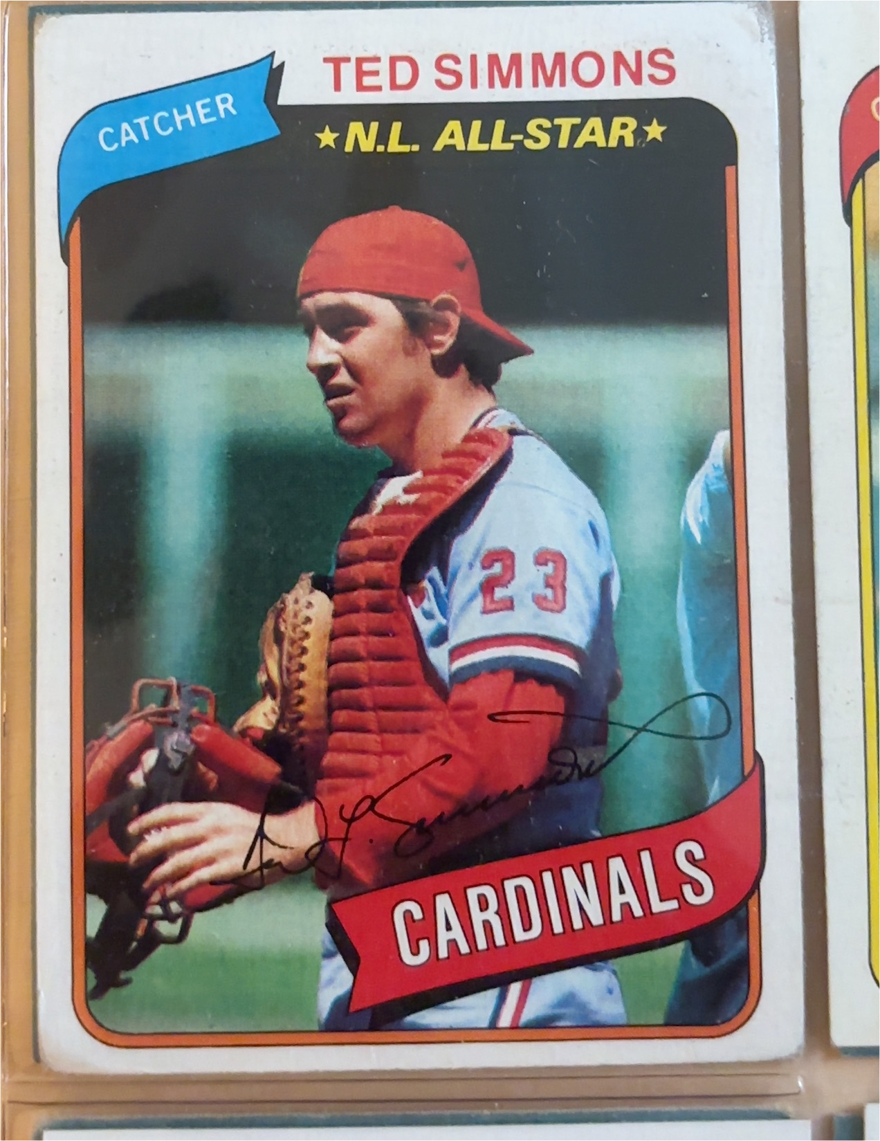 1976 Topps Ted Simmons — front