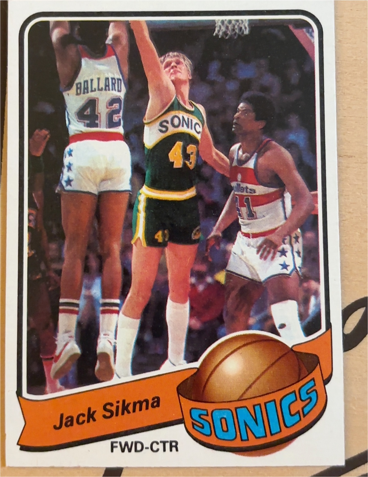 1977 Topps #112 Jack Sikma — front