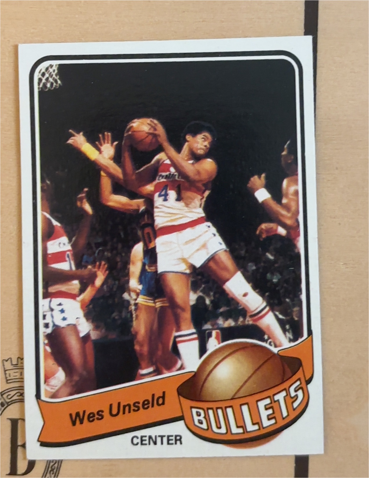 1972 Topps #180 Wes Unseld — front