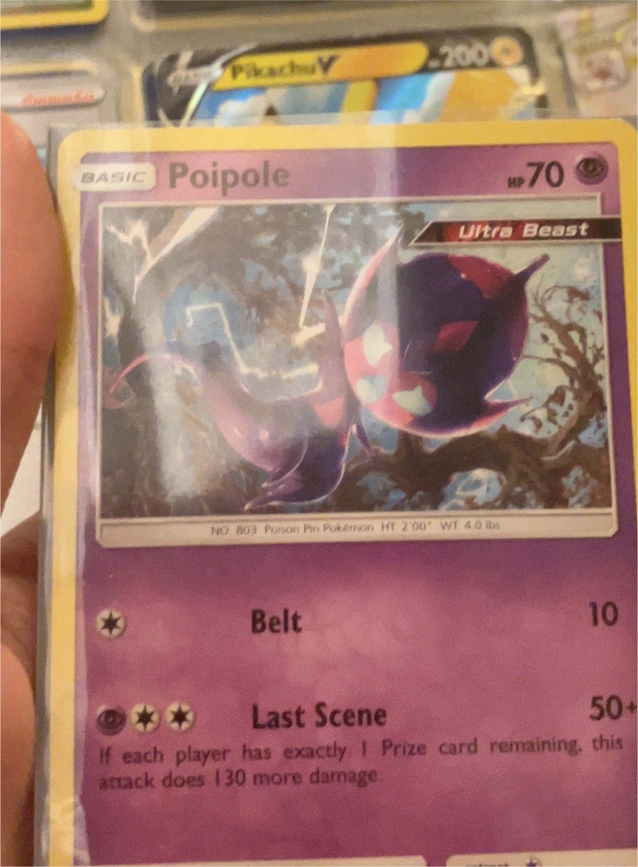 2018 Pokémon Lost Thunder #107 Poipole — front