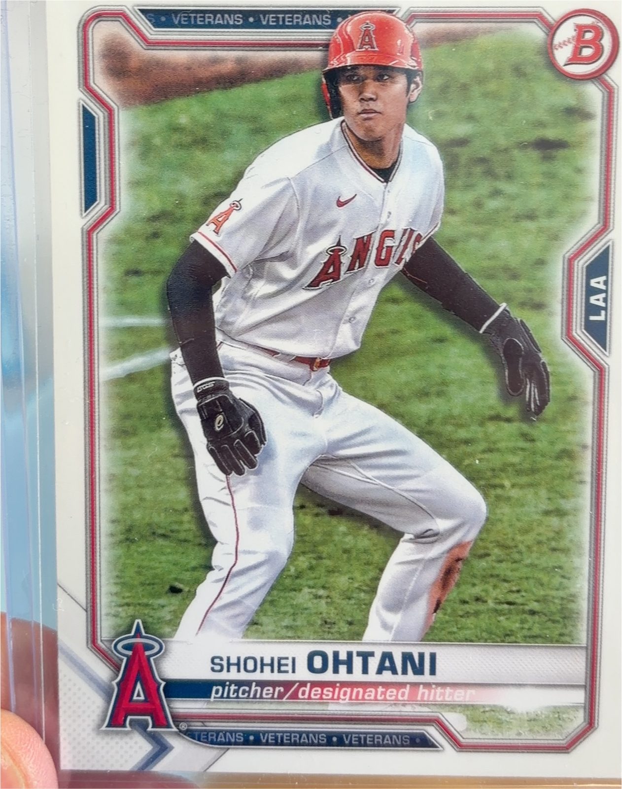 2023 Bowman Chrome #1 Shohei Ohtani — front