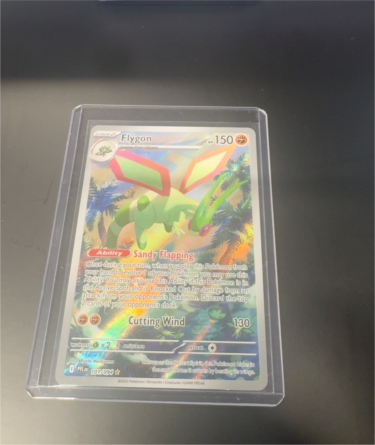 2025 Pokémon #101 Flygon — front