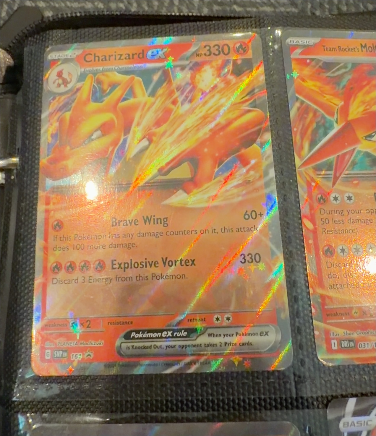 2024 Pokémon Scarlet & Violet Black Star Promo SVP 168 Charizard ex — front