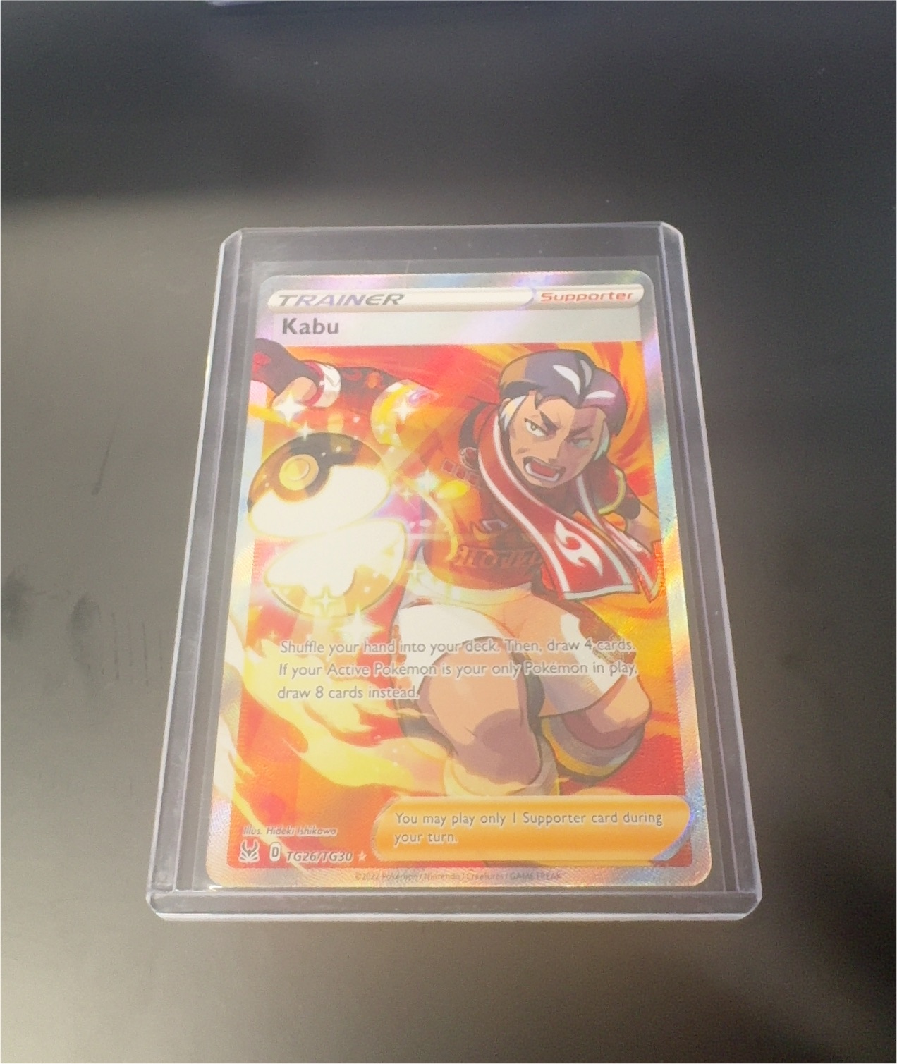 2022 Pokémon #TG27 Kabu — front