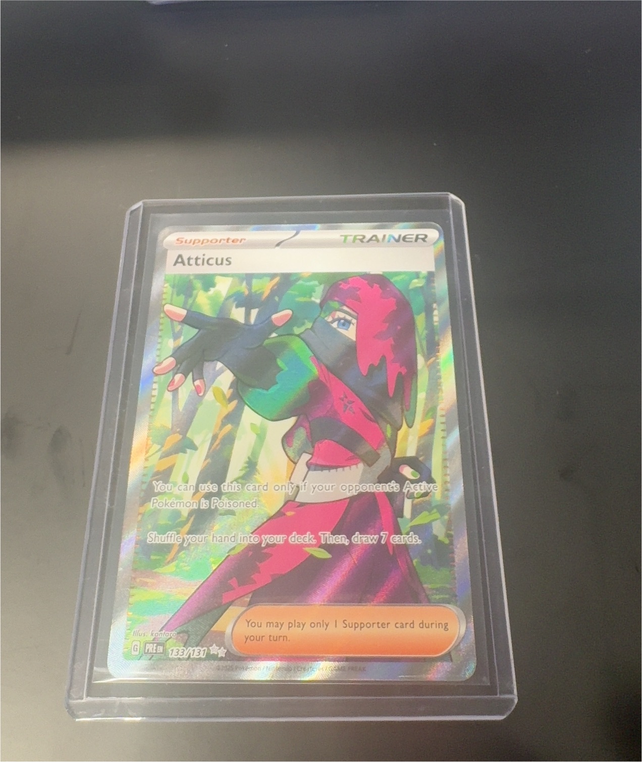 2025 Pokémon #133 Atticus — front