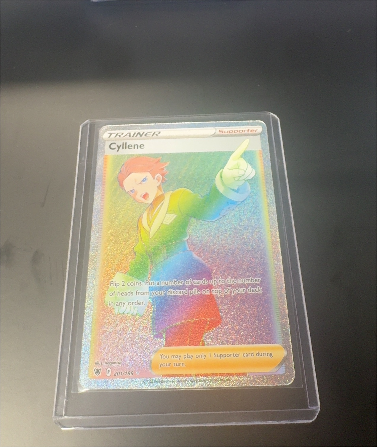 2022 Pokémon Astral Radiance #201 Cylene — front
