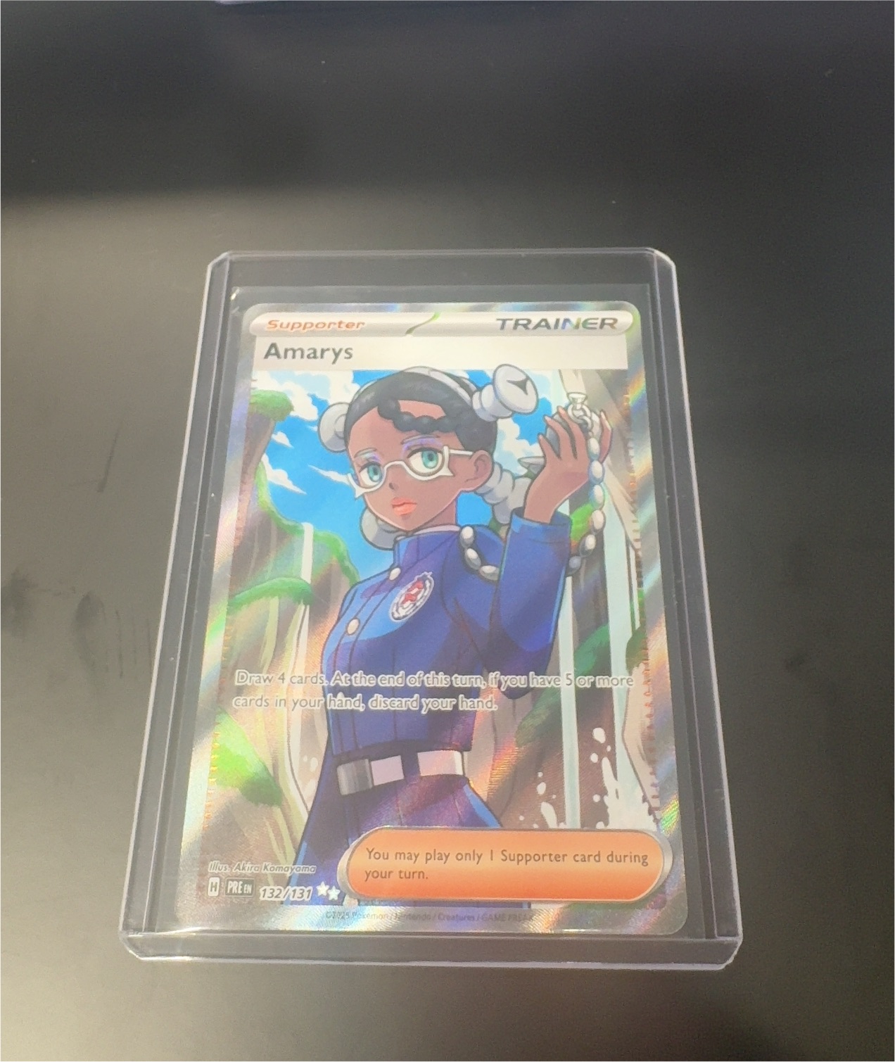 2025 Pokémon Amarys #132 — front