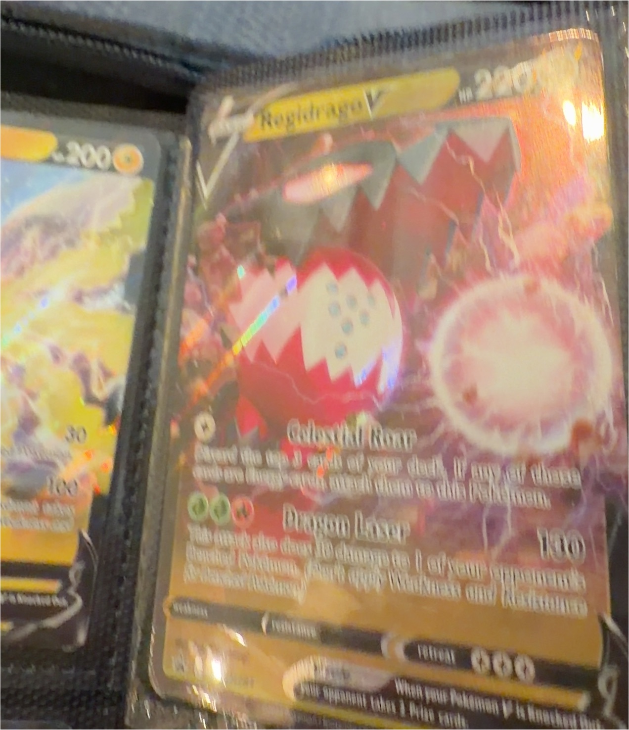 2022 Pokémon #135 Regidrago V — front