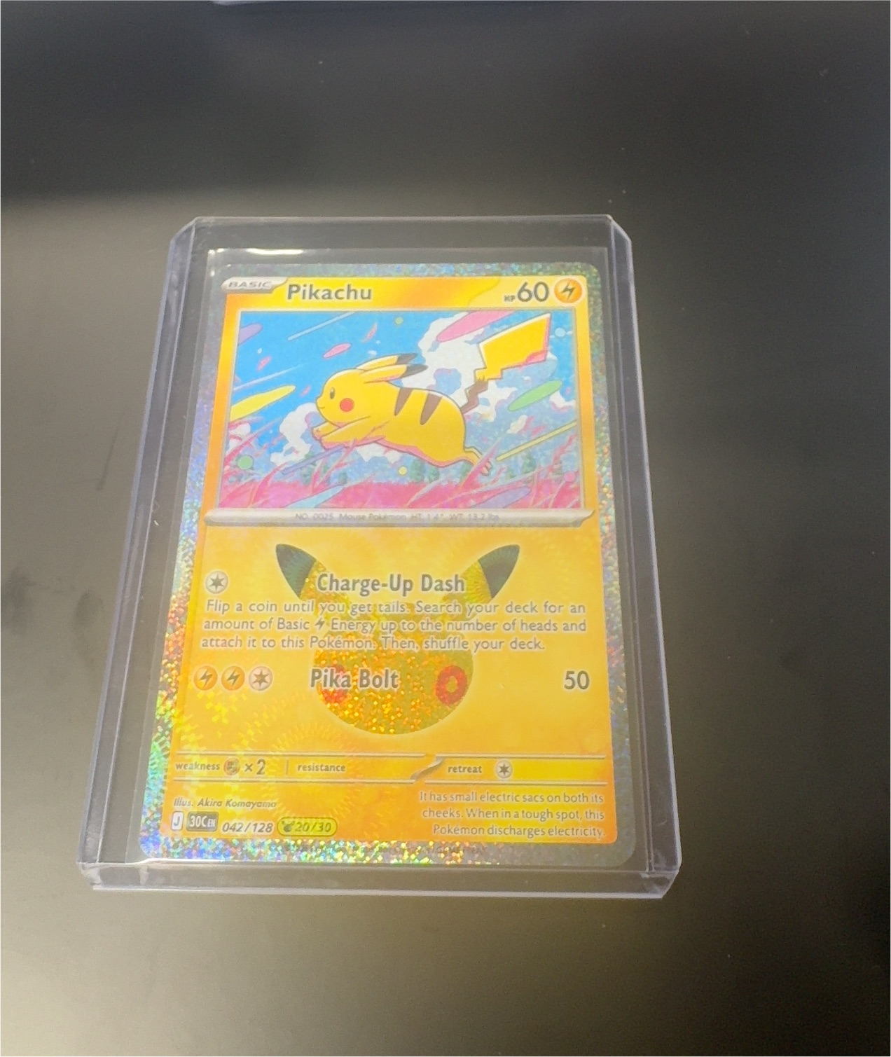 2026 Pokémon 30th Anniversary Collection #042 Pikachu — front