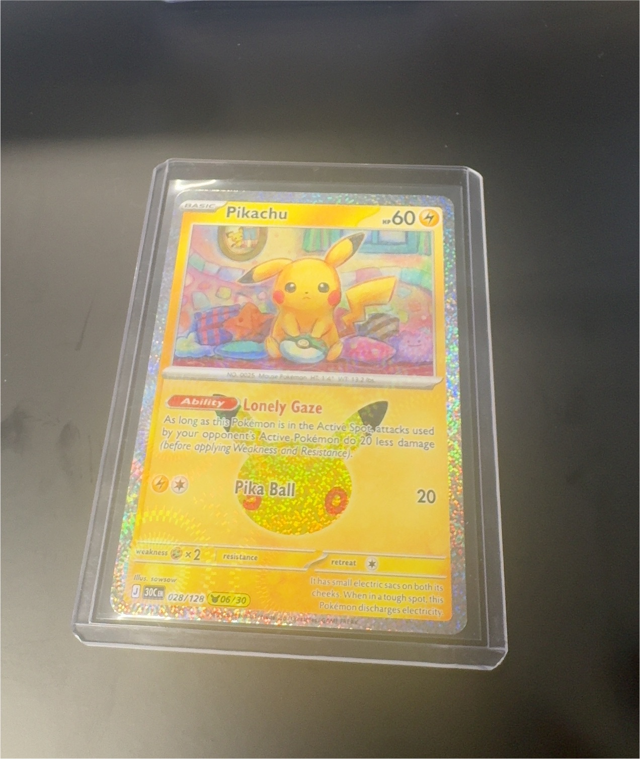 2026 Pokémon Mega Evolution—Perfect Order #028 Pikachu — front