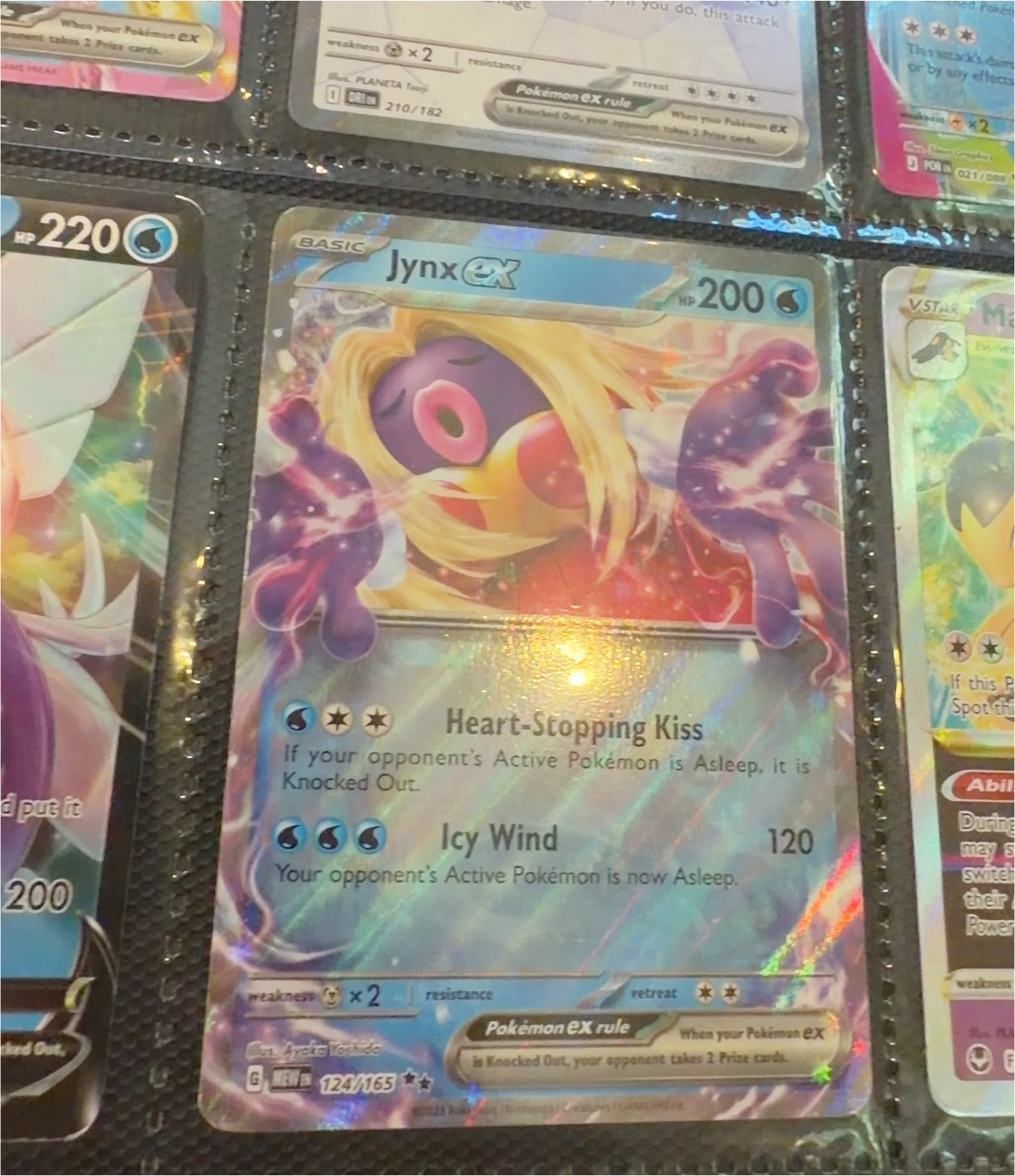 2023 Pokémon Scarlet & Violet—151 #124 Jynx ex — front