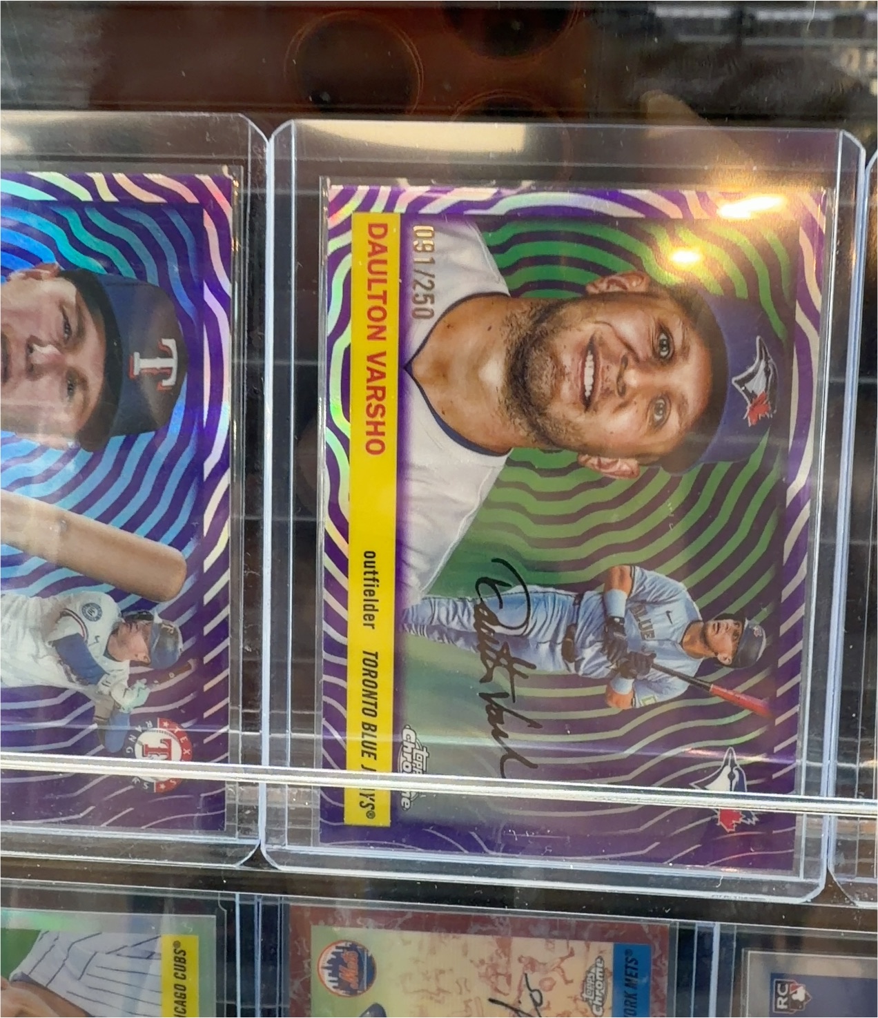 2023 Topps Chrome Sonic Edition Daulton Varsho — front