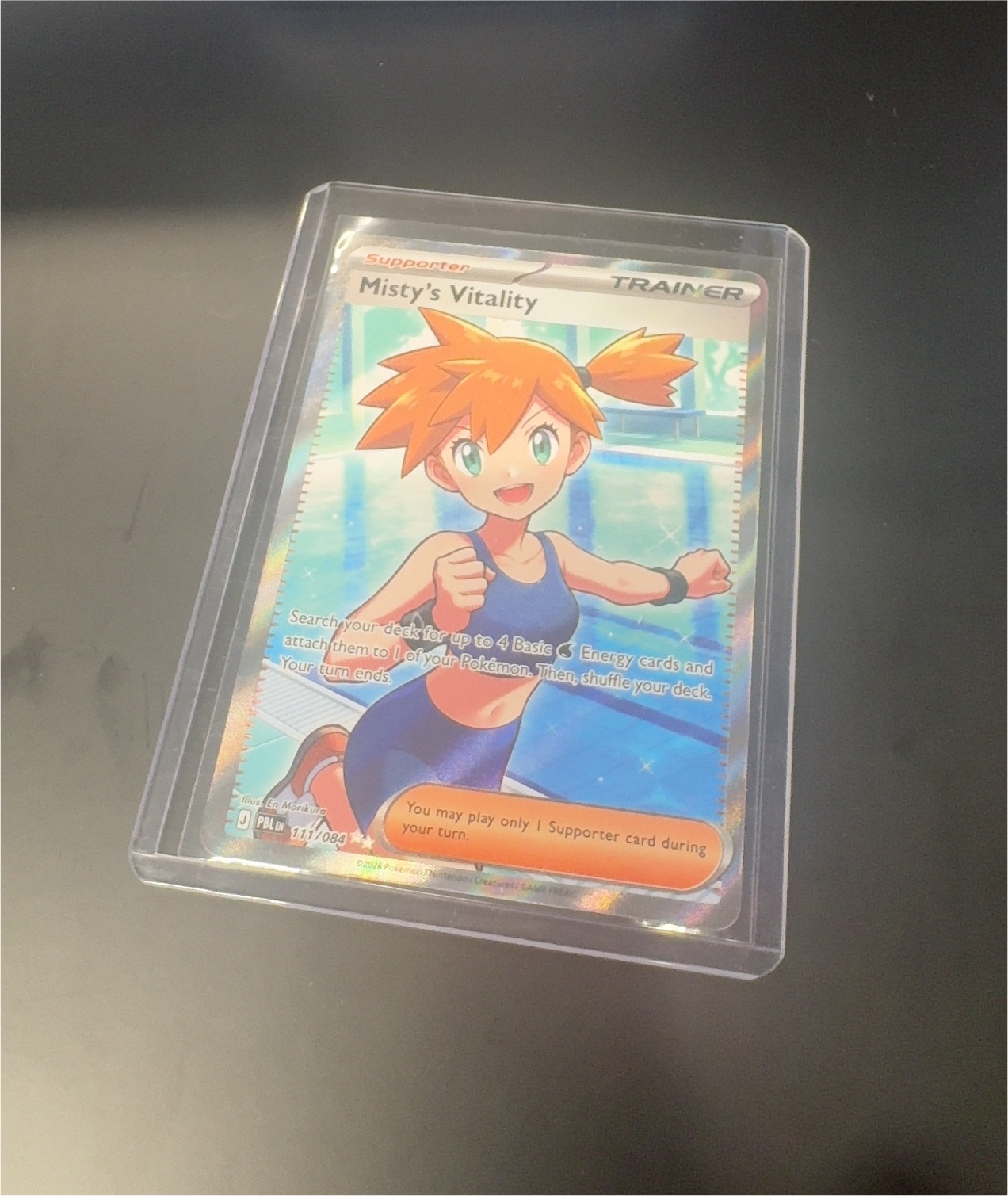 2025 Pokémon #011 Misty's Vitality — front
