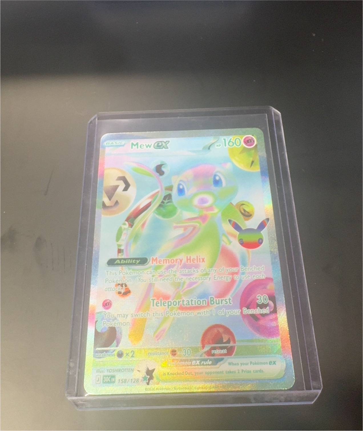 2026 Pokémon Ascended Heroes #158 Mew ex — front