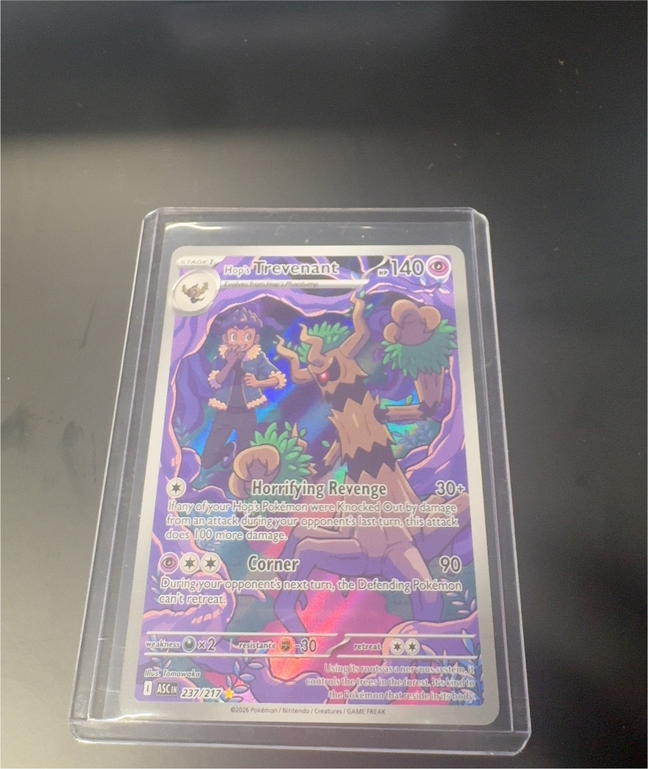 2026 Pokémon Ascended Heroes #237 Hop's Trevenant — front