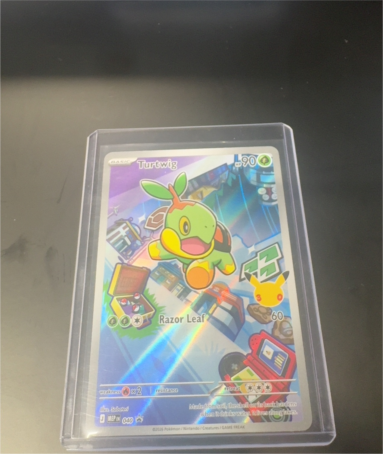 2026 Pokémon Mega Evolution—Perfect Order #040 Turtwig — front