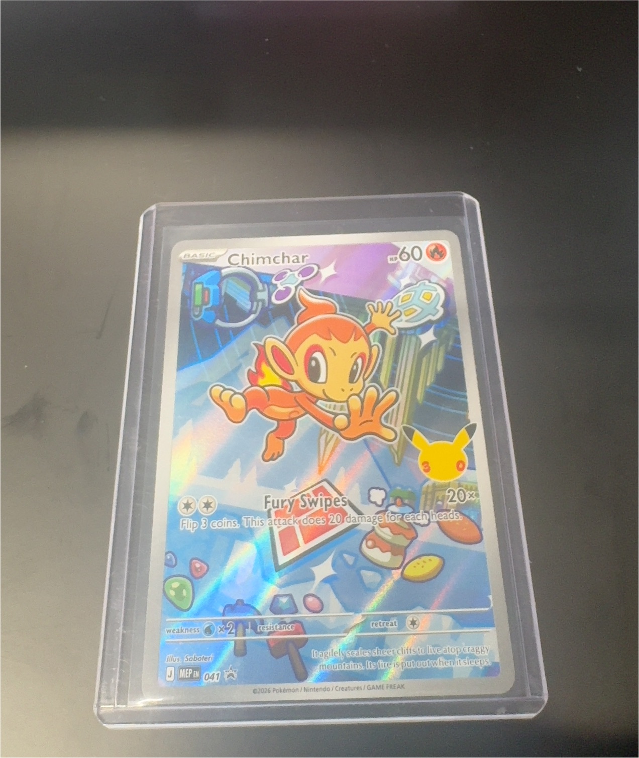 2026 Pokémon #047 Chimchar — front