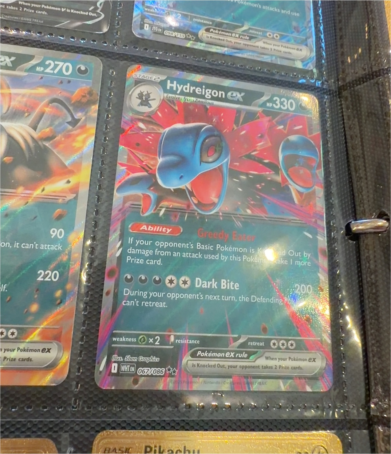 2025 Pokémon #067 Hydreigon ex — front