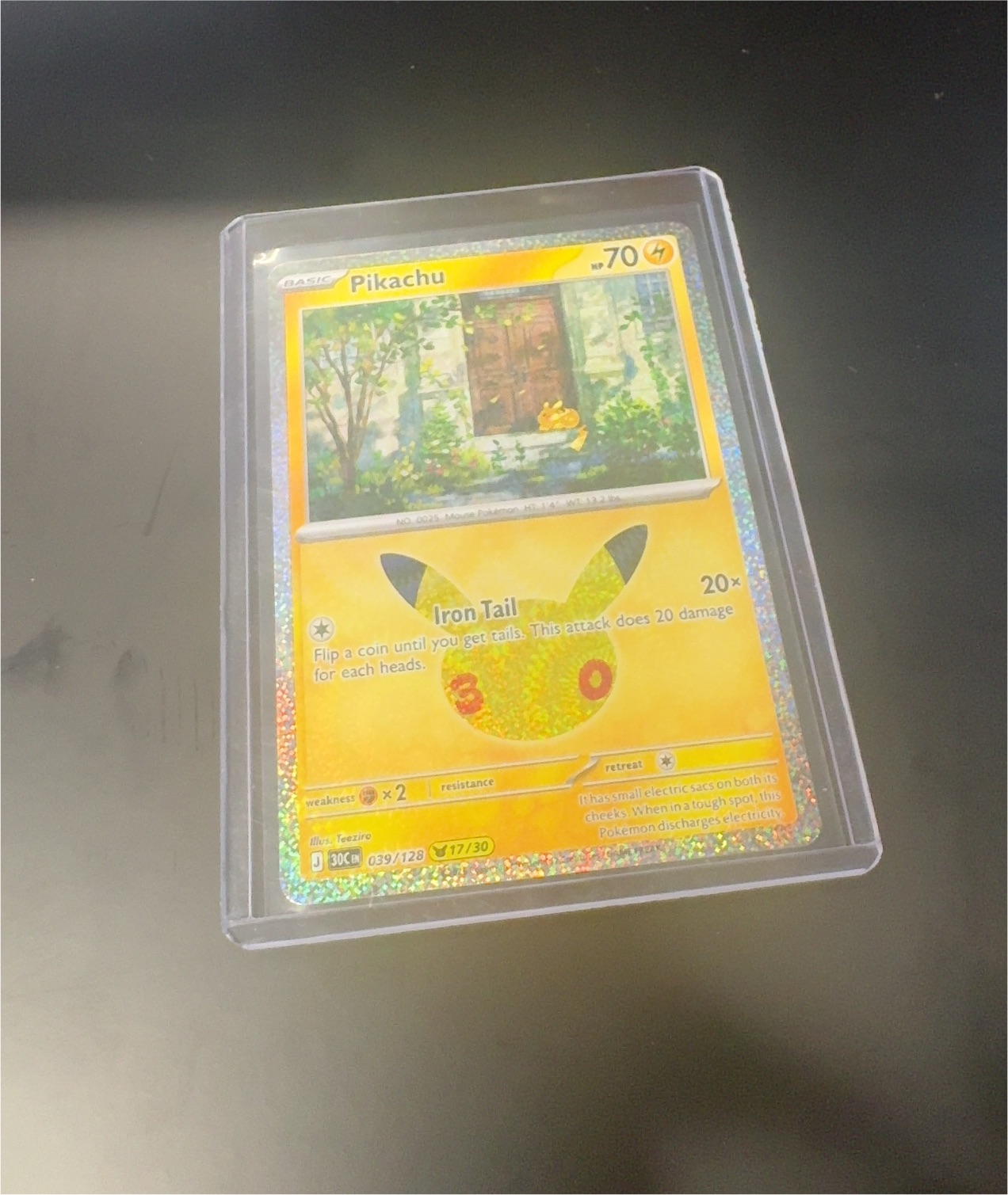 2023 Pokémon TCG Pikachu #039/128 — front