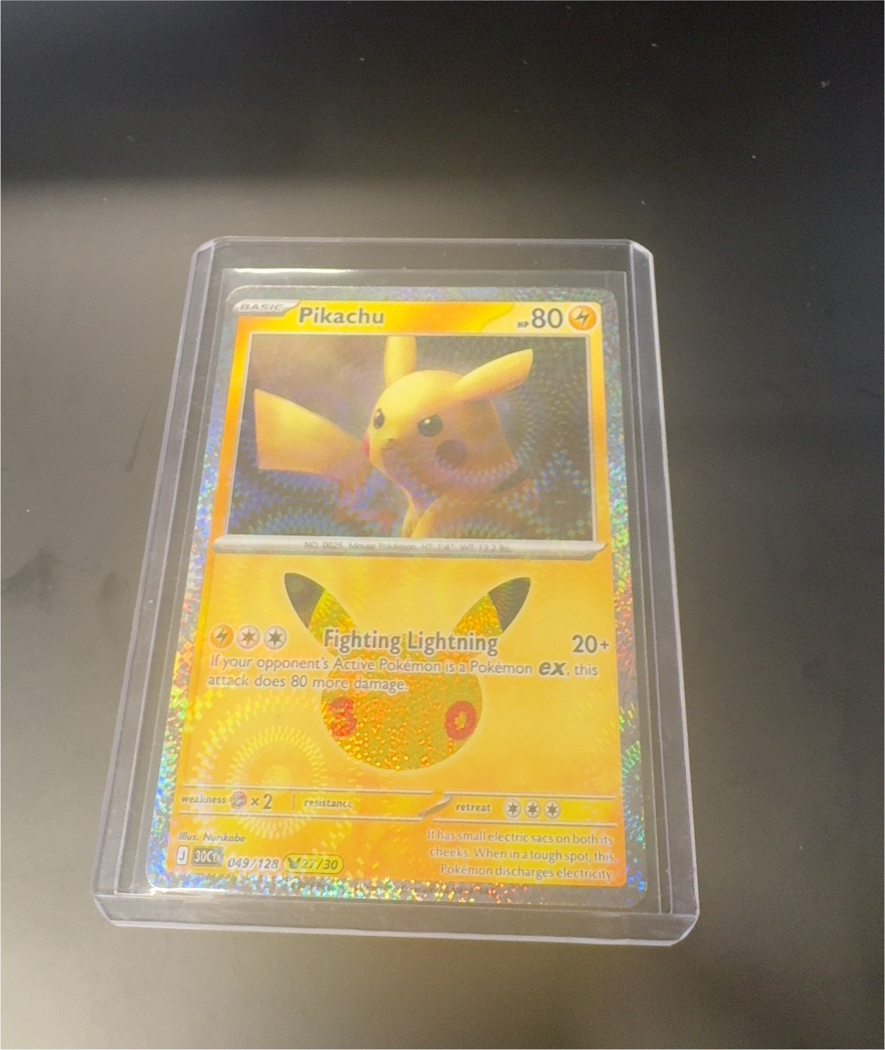2015 Pokémon XY—BREAKthrough #49 Pikachu — front