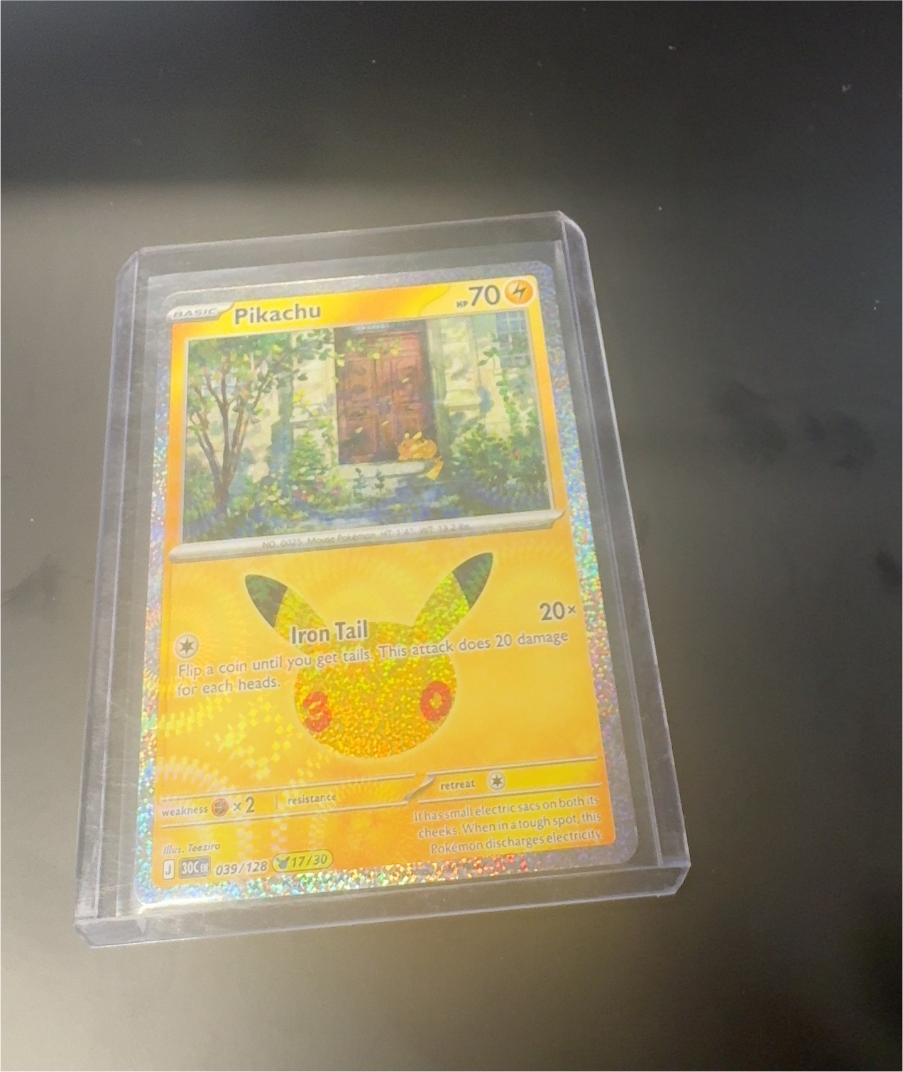 2025 Pokémon Pikachu #039 — front