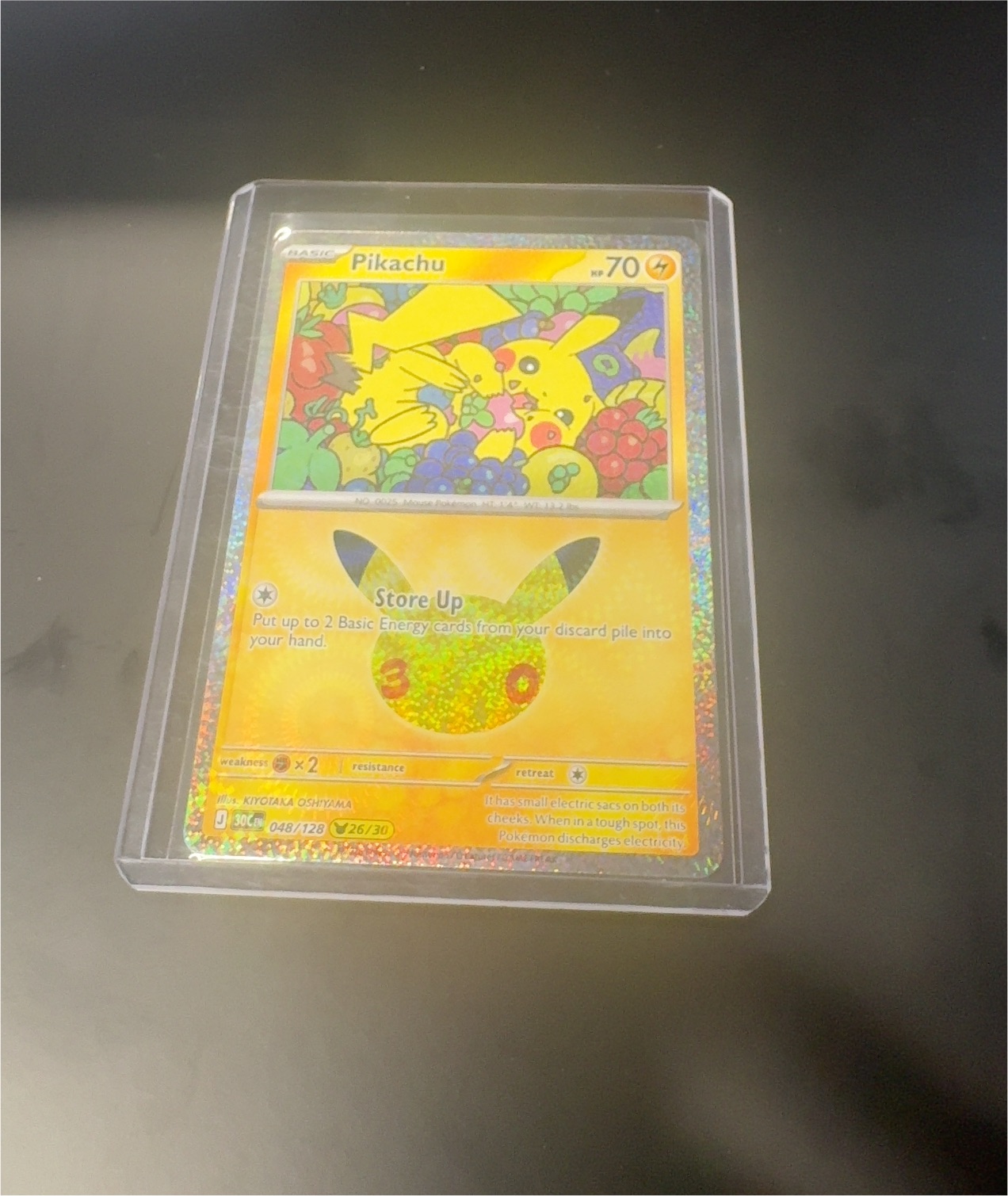 2026 Pokémon Mega Evolution—Perfect Order #048/128 Pikachu — front