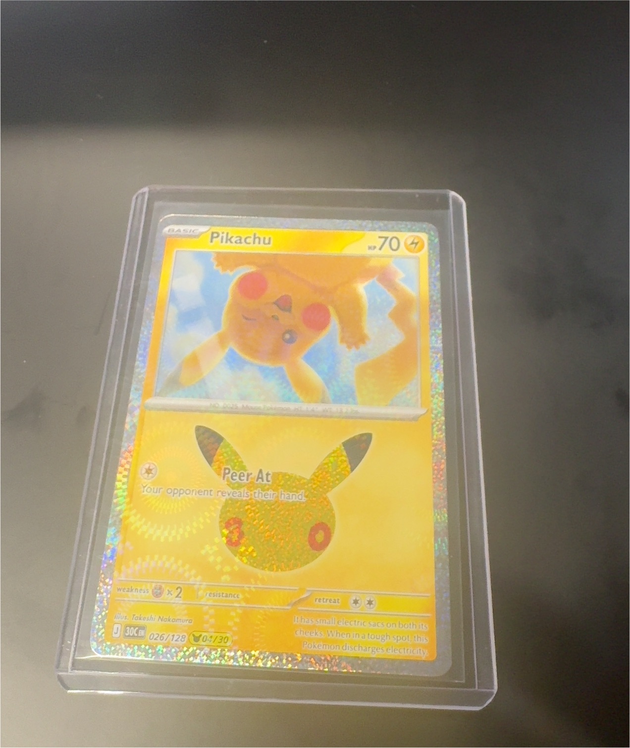 2025 Pokémon Pikachu #026 — front