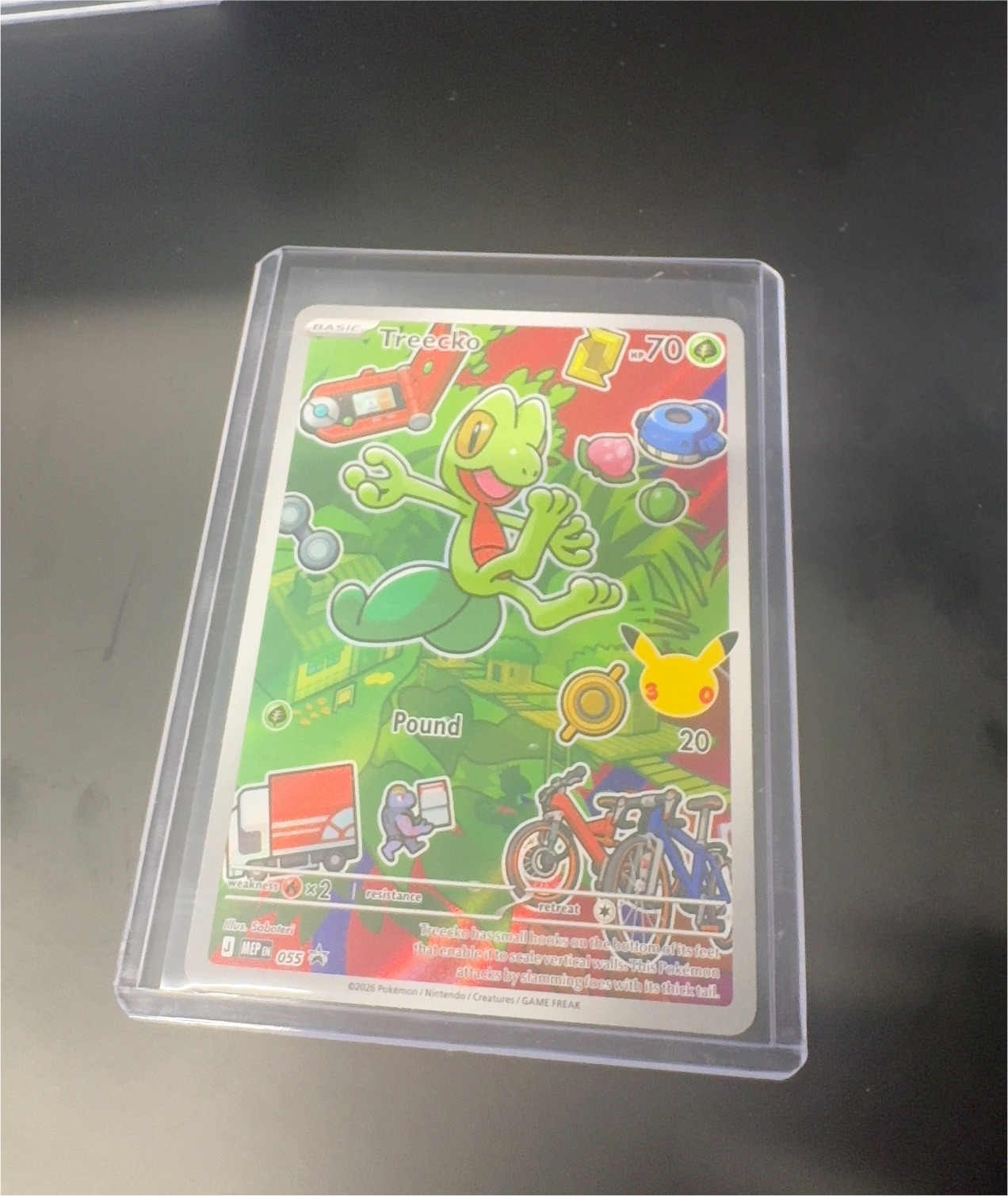 2025 Pokémon MEP #055 Treecko — front