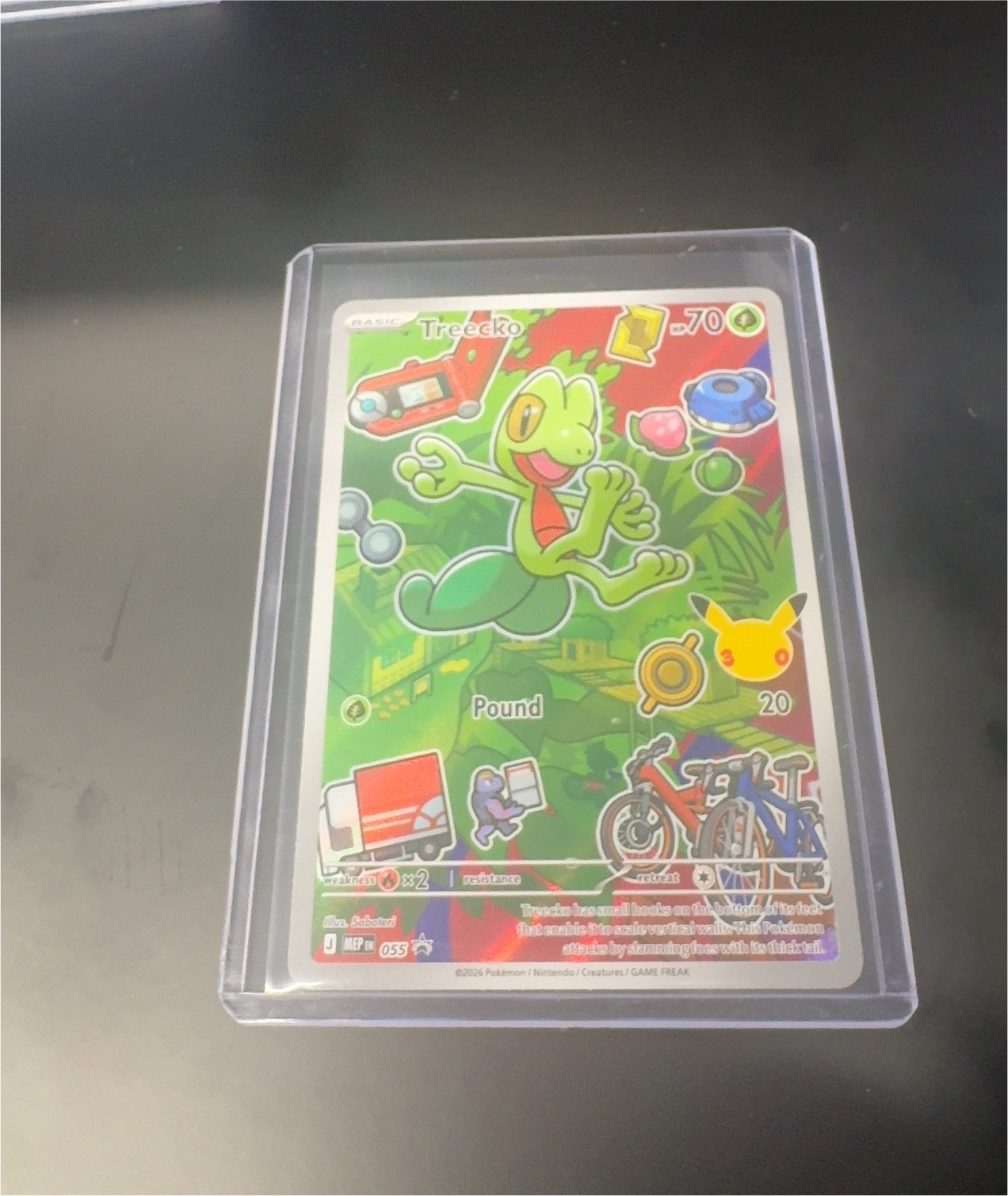 2025 Pokémon Mega Evolution #055 Treecko — front