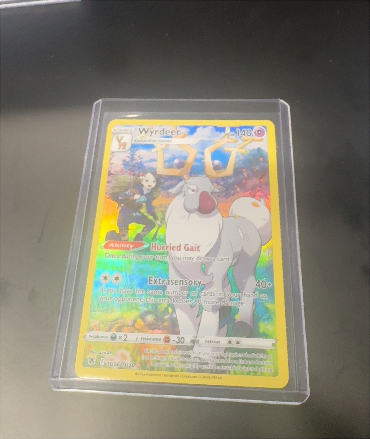 2022 Pokémon Astral Radiance TG06 Wyrdeer — front