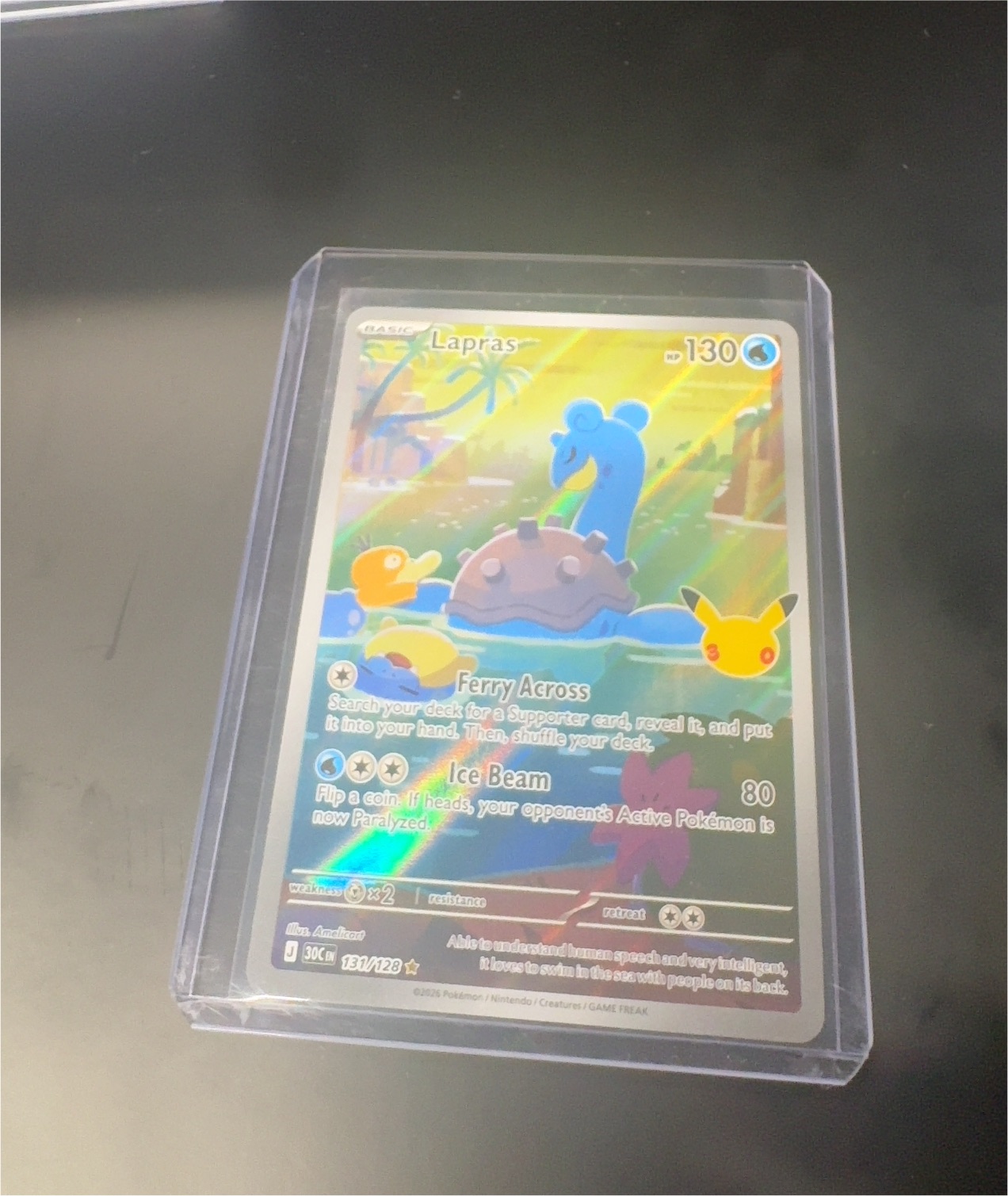 2025 Pokémon Journey Together #131 Lapras — front