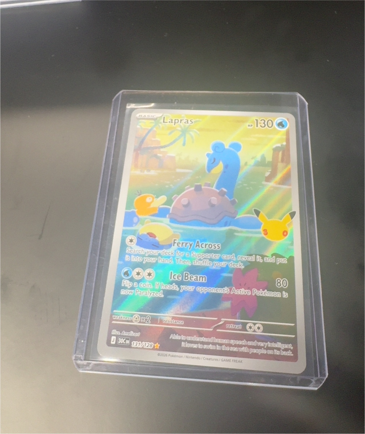 2026 Pokémon #131 Lapras — front