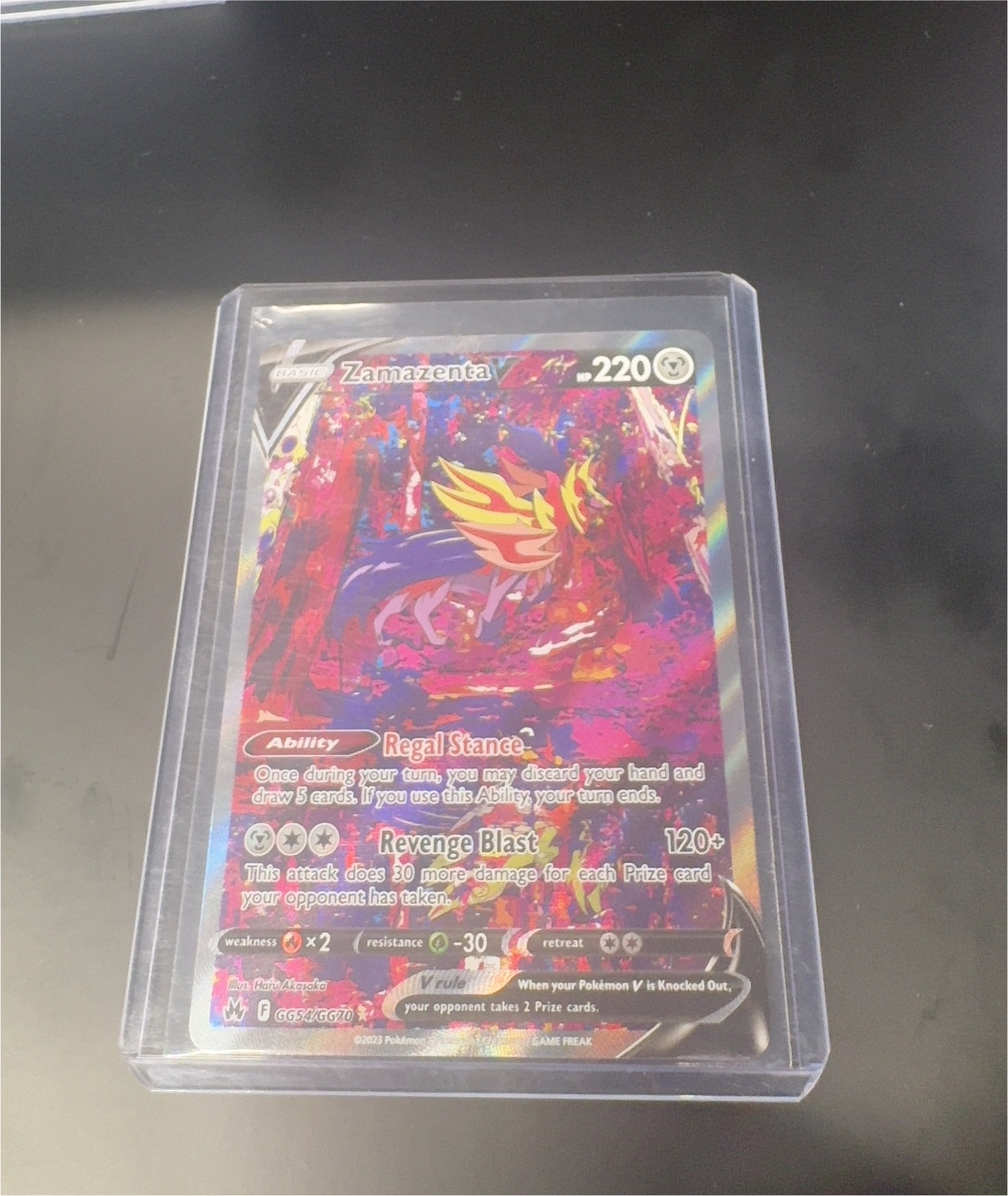 2023 Pokémon #GG54 Zamazenta V — front