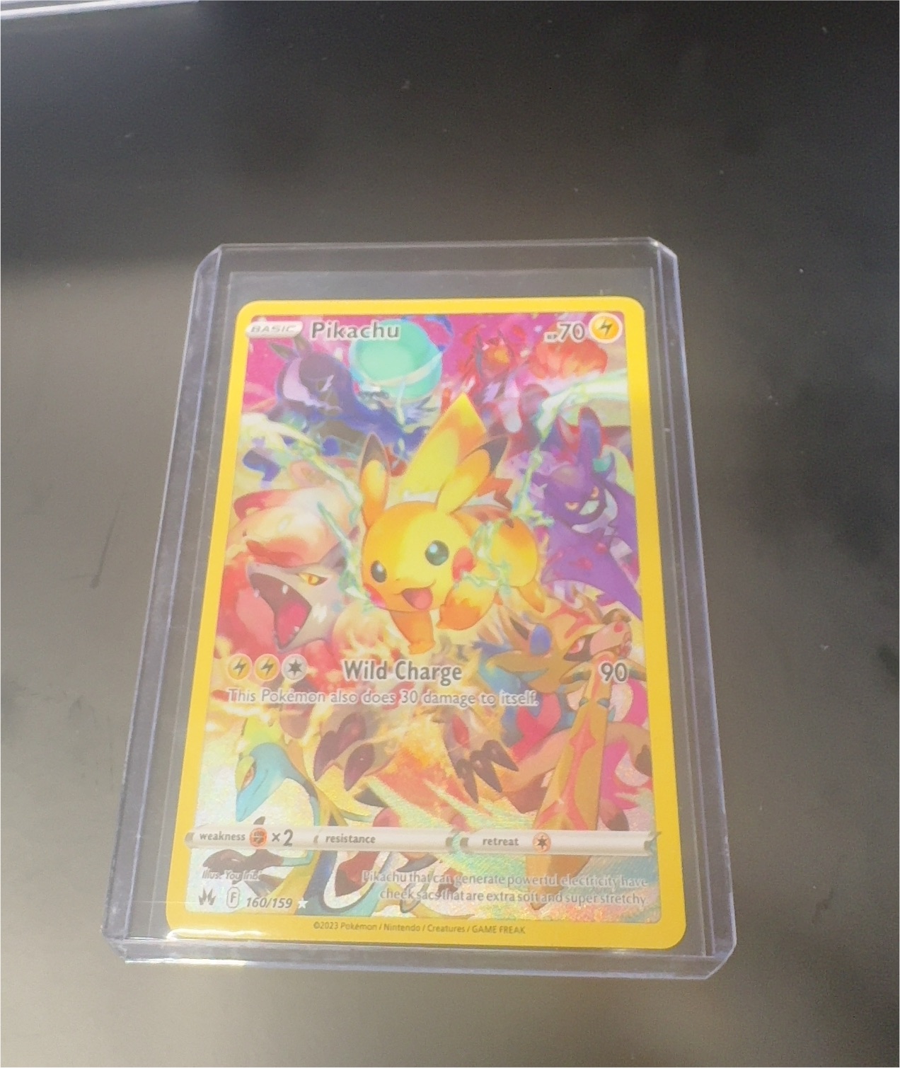 2023 Pokémon #160 Pikachu — front
