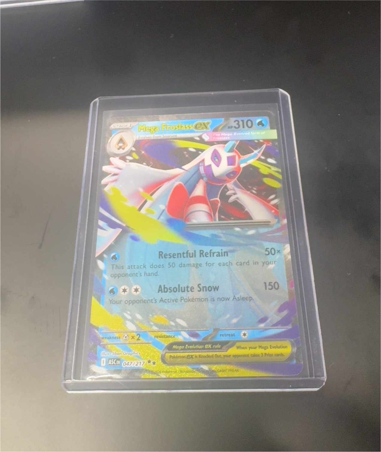 2026 Pokémon Ascended Heroes #047 Mega Froslass ex — front