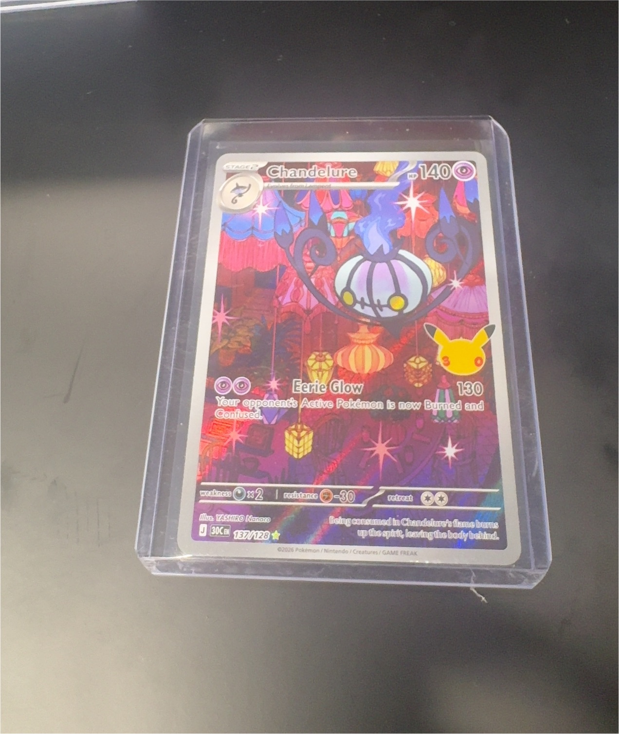 2026 Pokémon #137 Chandelure — front