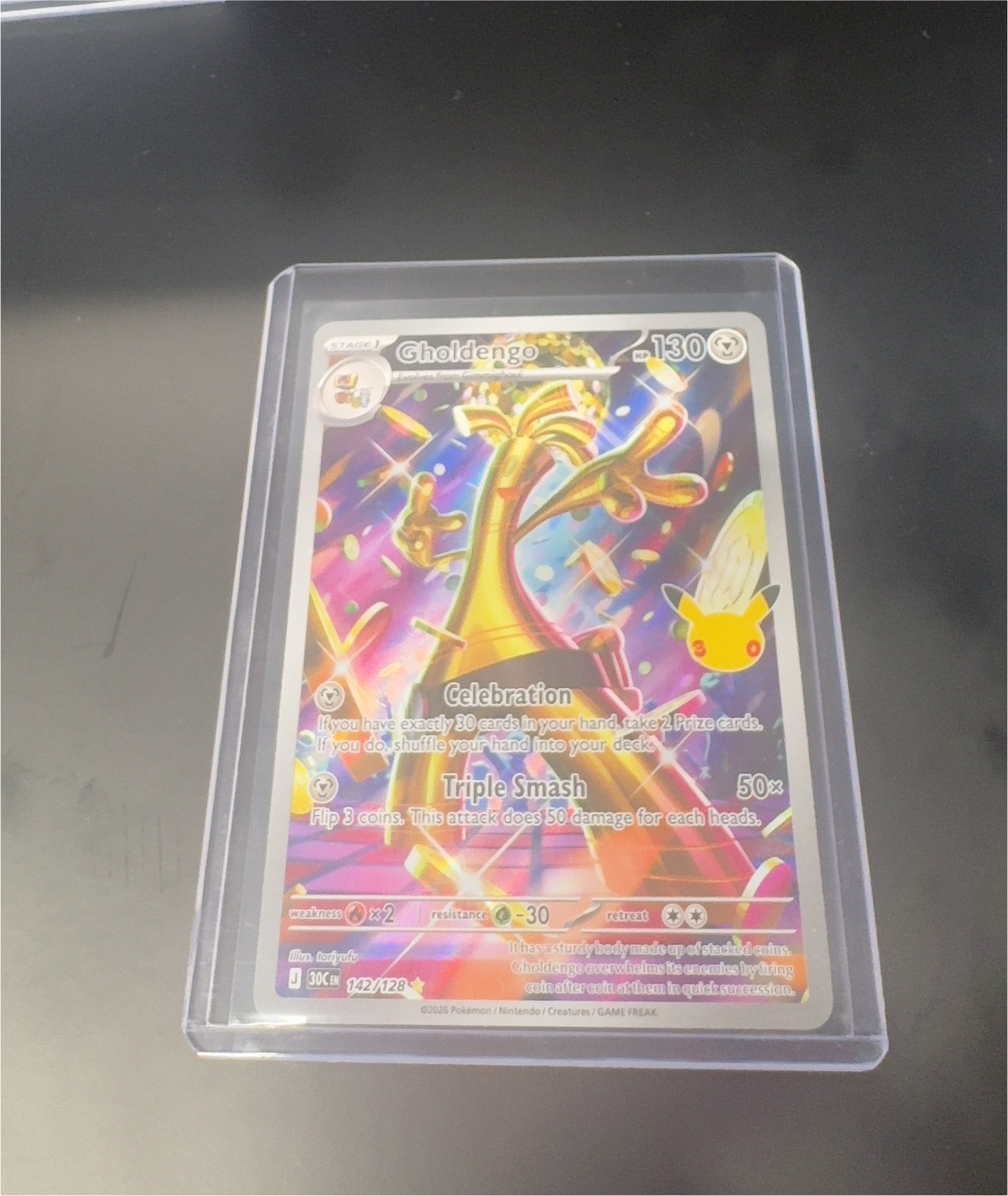 2026 Pokémon #142 Gholdengo — front