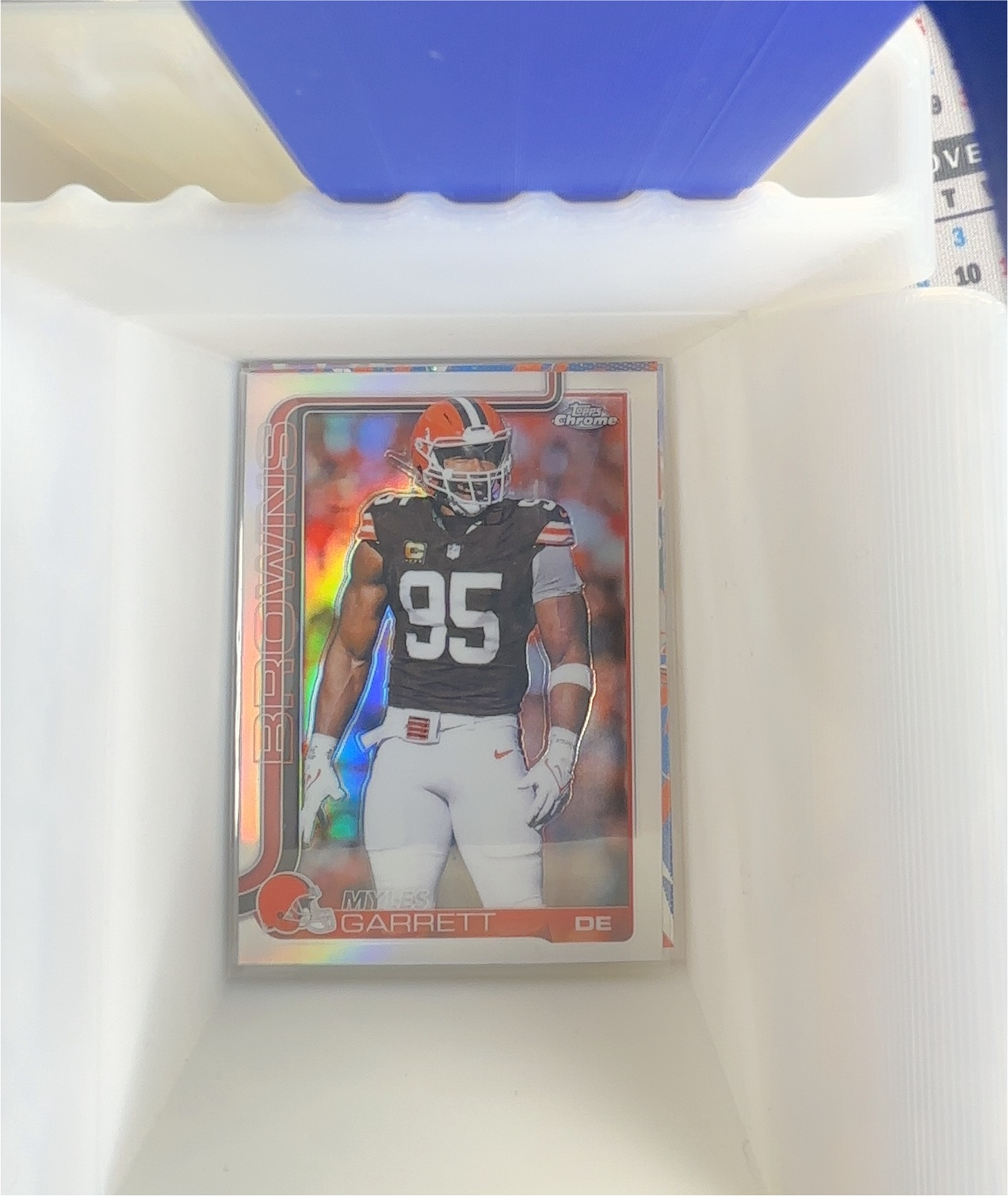 2021 Topps Chrome 1986 Topps Football Myles Garrett — front