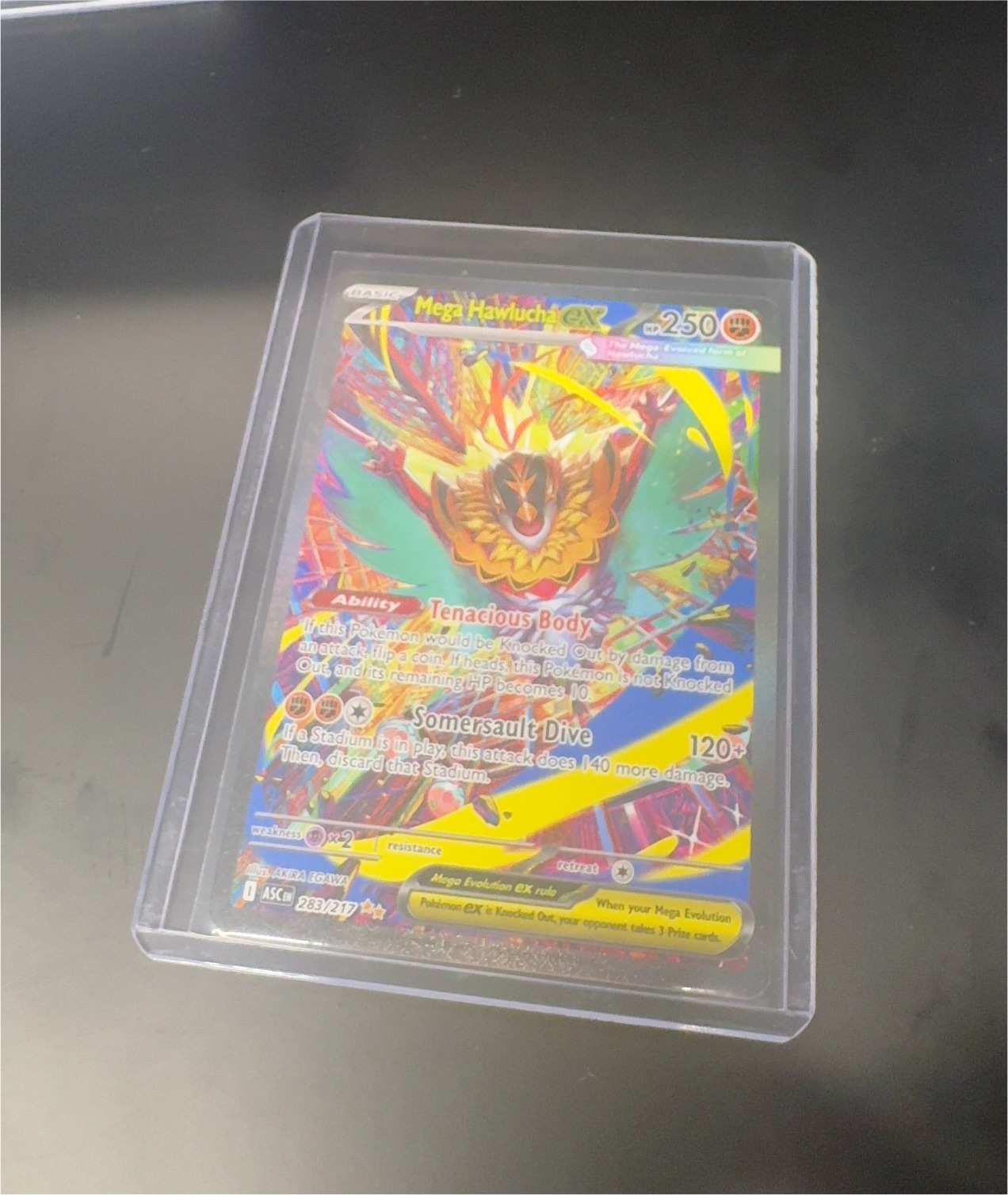 2026 Pokémon Mega Evolution—Perfect Order #283 Mega Hawlucha ex — front